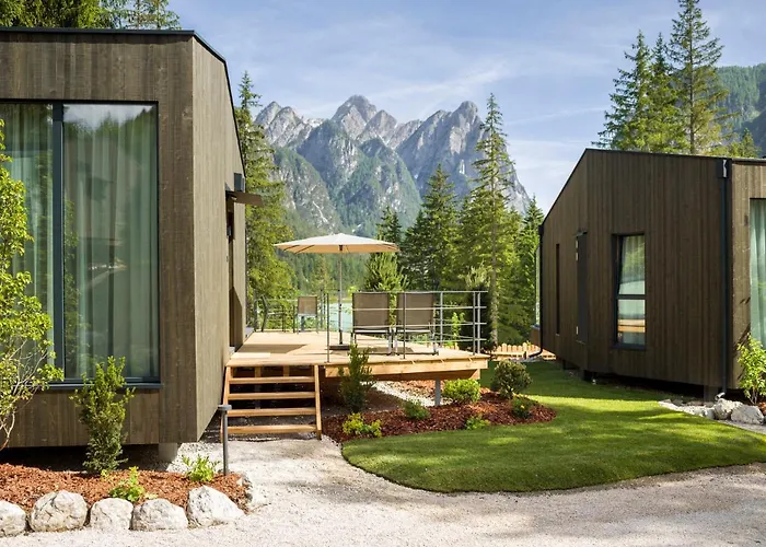Skyview Chalets Am Camping Toblacher See